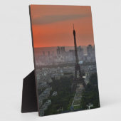 エッフェルタワーパリヨーロッパ フォトプラーク (側面)