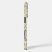 エッフェルタワーパリヴィンテージはがきデザイン Case-Mate iPhoneケース (裏面 / 右)