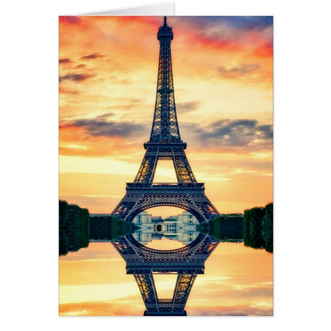 エッフェルタワーパリ夕べヨーロッパトラベル (正面)