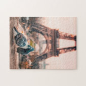 エッフェルタワーパリ。 ジグソーパズル (横)