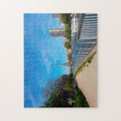 エッフェルタワーパリ。 ジグソーパズル (縦)