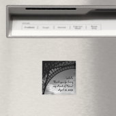 エッフェルタワーパーソナライズされたメイド・オブ・オーナー（花嫁付き添い人）磁石 マグネット (インサイチュ (食洗機))