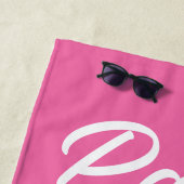 エッフェルタワービーチタオル ビーチタオル (インサイチュ)