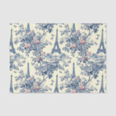 エッフェルタワーフランスのトイルドゥジュウブルーデクドゥページ 薄葉紙 (正面)