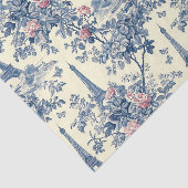 エッフェルタワーフランスのトイルドゥジュウブルーデクドゥページ 薄葉紙 (詳細)