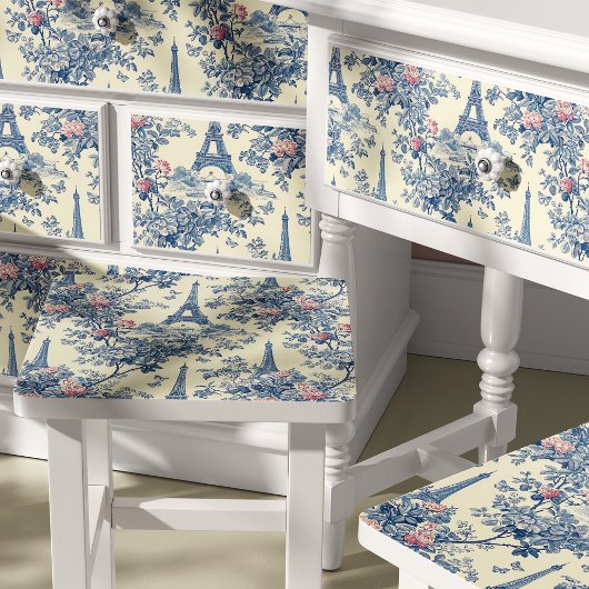 エッフェルタワーフランスのトイルドゥジュウブルーデクドゥページ 薄葉紙