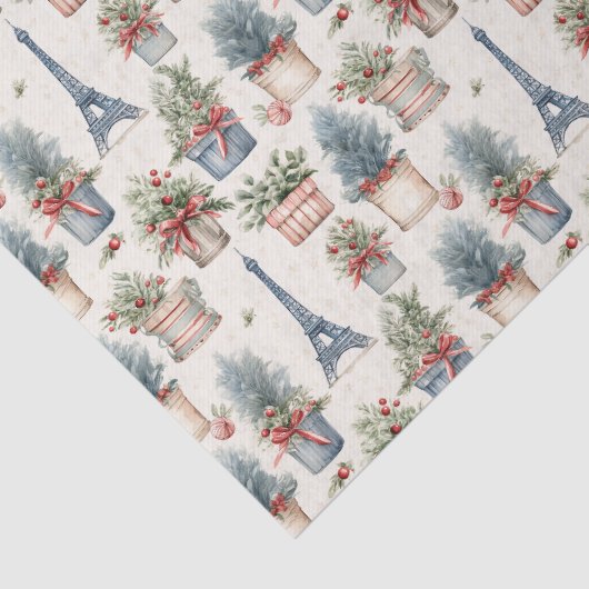 エッフェルタワーフランスのトピアリスパリスクリスマス 薄葉紙 (詳細)