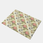 エッフェルタワーフランスのヴィンテージパリ ドアマット (アングル)