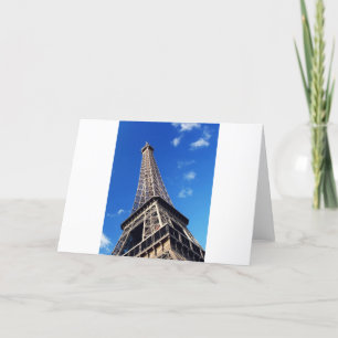 エッフェルタワーフランス旅行写真 カード