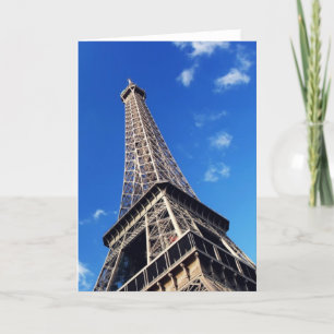 エッフェルタワーフランス旅行写真 カード