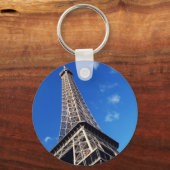 エッフェルタワーフランス旅行写真 キーホルダー (正面)
