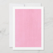 エッフェルタワーブライダルシャワー招待状 招待状 (裏面)