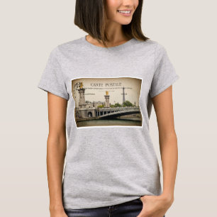 エッフェルタワーブリッジ,パリフランス Tシャツ