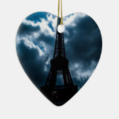 エッフェルタワーブルーナイト セラミックオーナメント (右)