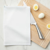 エッフェルタワーペンとインクカラーイラストレーション キッチンタオル (四つ折り)