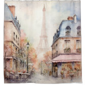 エッフェルタワーミスティオータムデーパリ シャワーカーテン (正面)