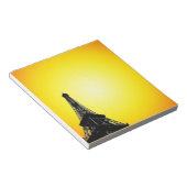 エッフェルタワーメモ帳 ノートパッド (アングル)