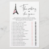 エッフェルタワーモダンパリス結婚ズのシューゲーム (正面)