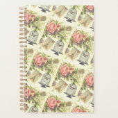 エッフェルタワーヴィンテージパリフランスのテーマプランナー プランナー手帳 (正面)