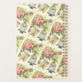 エッフェルタワーヴィンテージパリフランスのテーマプランナー プランナー手帳 (裏面)