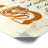 エッフェルタワーヴィンテージフランスのポスター ポスター (角)