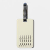 エッフェルタワーヴィンテージフランスのラゲッジタグ ラゲッジタグ (裏面縦)