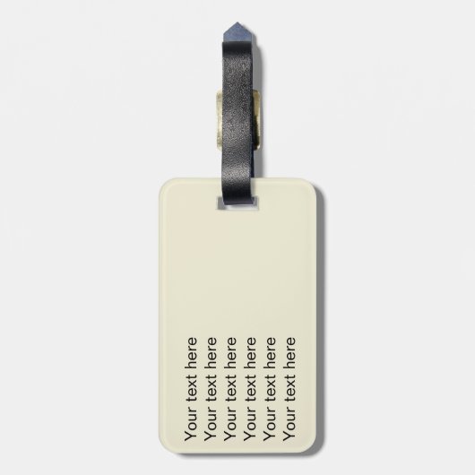 エッフェルタワーヴィンテージフランスのラゲッジタグ ラゲッジタグ (裏面縦)