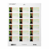 エッフェルタワー住所 シール (フルシート)