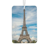 エッフェルタワー写真 カーエアーフレッシュナー (裏面)