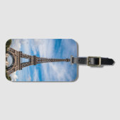 エッフェルタワー写真 ラゲッジタグ (正面横)