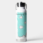 エッフェルタワー名前をカスタムする ウォーターボトル (正面)