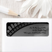 エッフェルタワー差出人住所ラベル ラベル (インサイチュ)