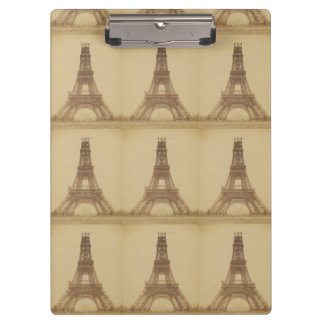 エッフェルタワー建築1888 クリップボード