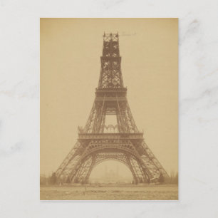 エッフェルタワー建築1888 ポストカード