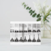 エッフェルタワー建築 ポストカード (スタンド正面)