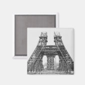 エッフェルタワー建築 マグネット (正面/裏面)