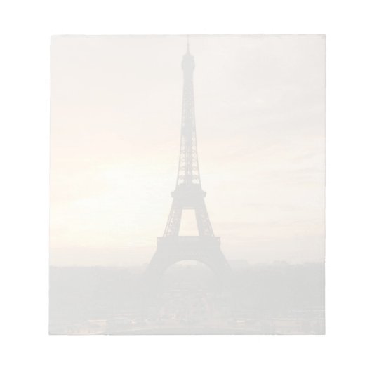 エッフェルタワー文具 ノートパッド (正面)
