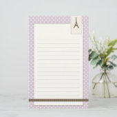 エッフェルタワー文具 便箋 (スタンド正面)