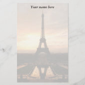 エッフェルタワー文具 便箋 (正面)