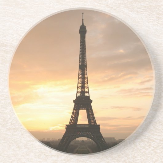 エッフェルタワー日の出。 コースター (正面)