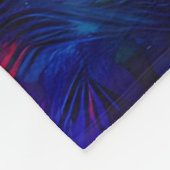 エッフェルタワー海の夕日» フリースブランケット (角)