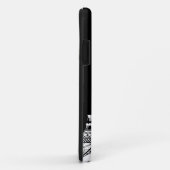 エッフェルタワー白黒画像 Case-Mate iPhoneケース (裏面/右)