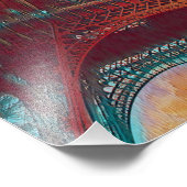 エッフェルタワー絵画ズ フォトプリント            (角)