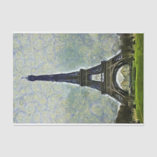 エッフェルタワー絵画ズ 薄葉紙 (正面)