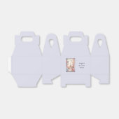 エッフェルタワー蝶と花結婚の フェイバーボックス (折り畳みなし)