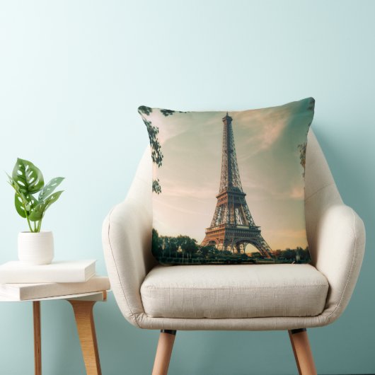 エッフェルタワー装飾用クッション クッション (椅子)