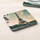 エッフェルタワー装飾用クッション コースター (左側)