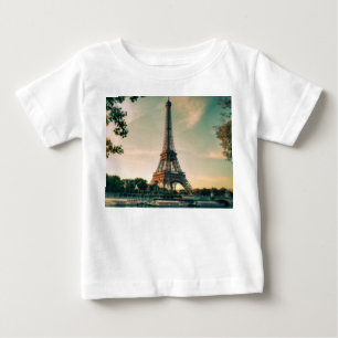 エッフェルタワー装飾用クッション ベビーTシャツ