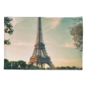 エッフェルタワー装飾用クッション 枕カバー (裏面-左)