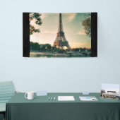 エッフェルタワー装飾用クッション 横断幕 (トレードショー)